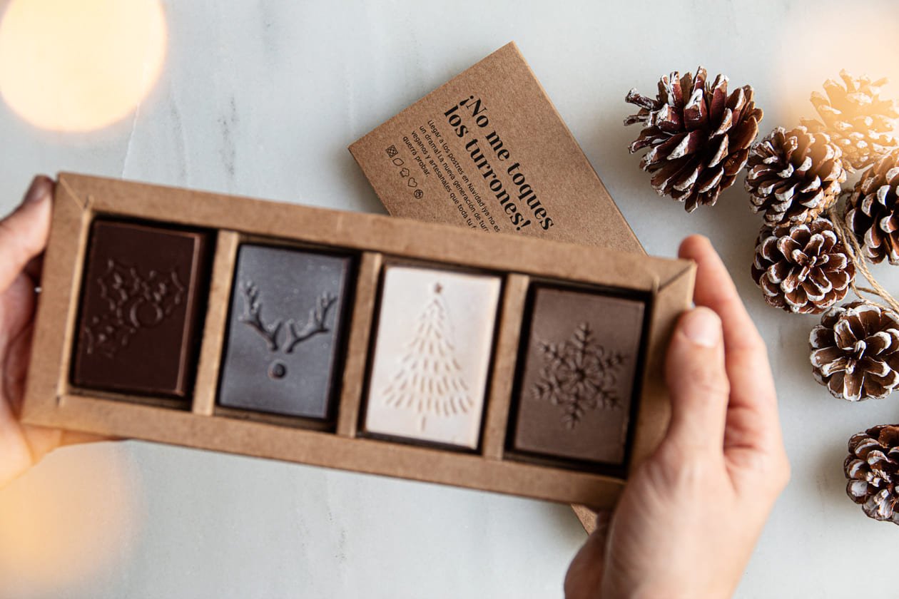 Surtido 4 mini turrones - Imagen 2