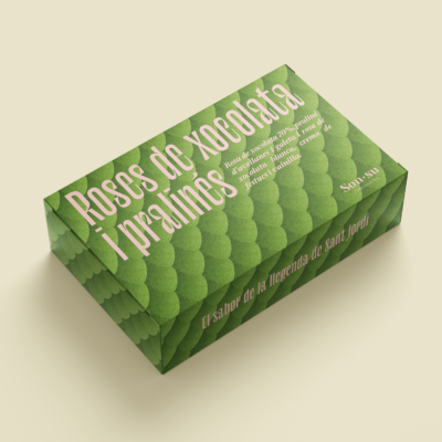 Rosas de chocolate de Sant Jordi